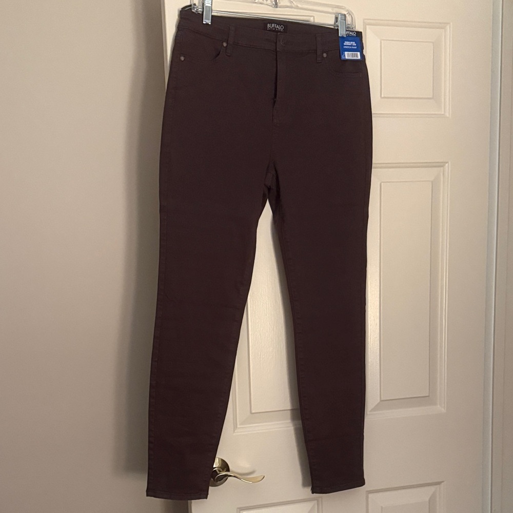 Buffalo David Bitton Women's Skinny Jeans in Dark Brown
